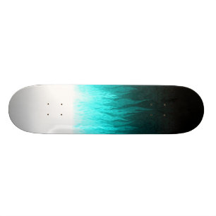Blue Flames Skateboard
