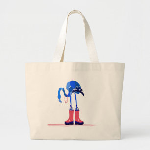 Blue Flamingo Bag
