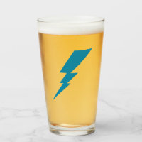 Blue Flash Lightning Bolt