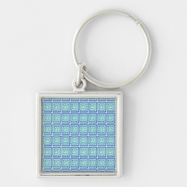 blue flashes key ring (Front)