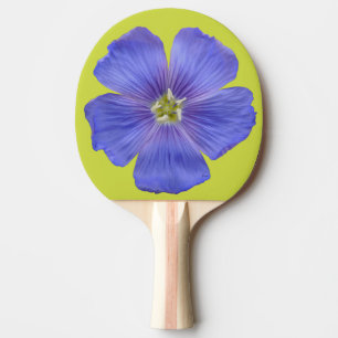 Blue Flax #1 Ping Pong Paddle