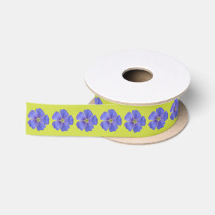 Blue Flax #1 Satin Ribbon