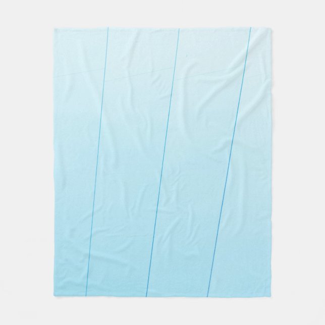 Blue Fleece Blanket (Front)