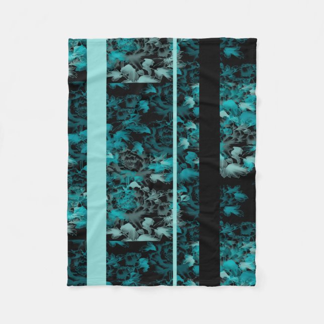 blue fleece blanket (Front)