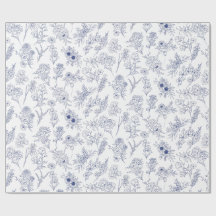 blue fleurs de saison