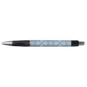Blue Floral Abstract Pattern