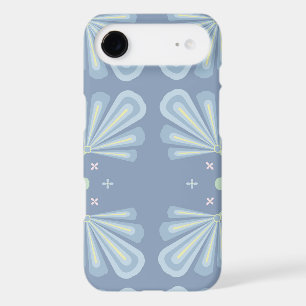 Blue Floral Abstract Pattern