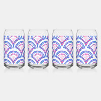 blue floral damask pattern
