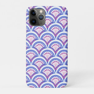 blue floral damask pattern  Case-Mate iPhone case