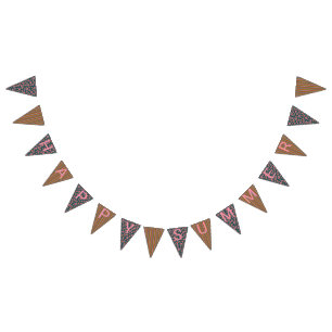 Blue Floral Happy Summer Banner