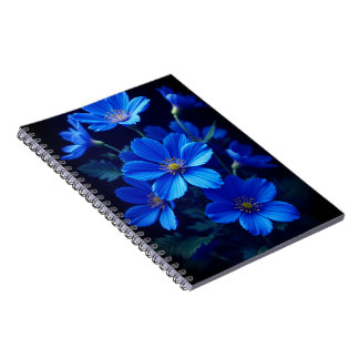 Blue Floral Notebook - Beauty for Your Ideas
