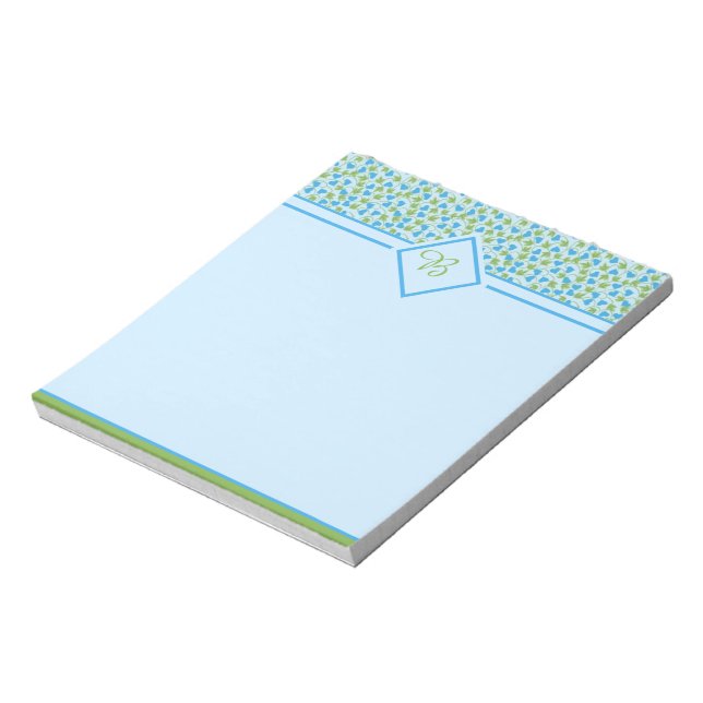 Blue floral notepad (Rotated)