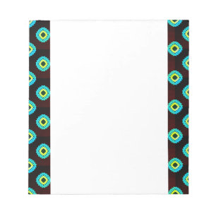 Blue floral OT 96 Notepad