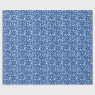 Blue Floral Pattern coasters – Stylish Desk Acces Wrapping Paper