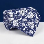 Blue Floral Pattern Custom Necktie<br><div class="desc">This custom necktie features a sophisticated floral pattern, making it a stylish and unique accessory. It's perfect for adding a touch of personality to any outfit, whether it's for a special occasion or everyday wear. The high-quality fabric ensures a comfortable and long-lasting wear, and the custom design allows you to...</div>
