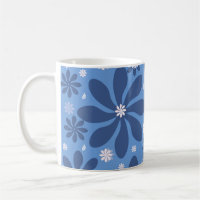 Blue Floral Pattern – Stylish Acces