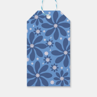 Blue Floral Pattern – Stylish  Acces Gift Tags