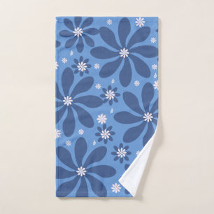 Blue Floral Pattern – Stylish  Acces Wash Cloth