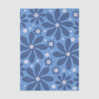 Blue Floral Pattern – Stylish Acces Wash Cloth