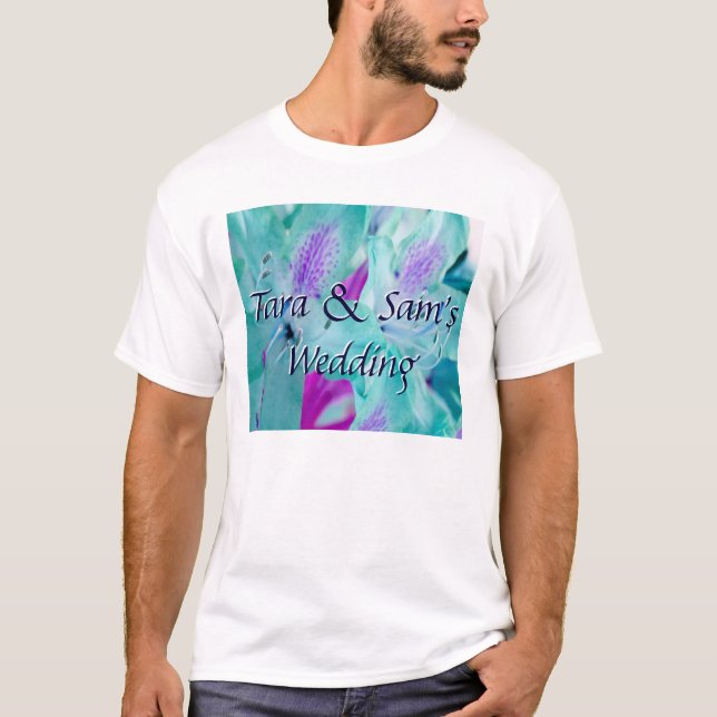 Blue Floral T-Shirt (Front)