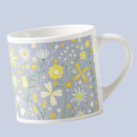 Blue Floral Wildflower