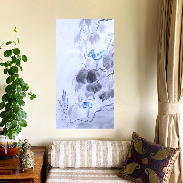 Blue Flower Canvas Print (Creator Uploaded)