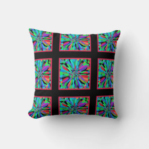Blue Flower Cushion