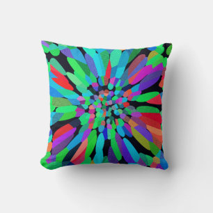 Blue Flower Cushion