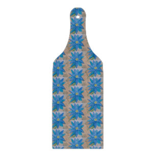 Blue Flower  Cutting Board