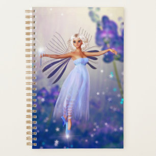 Blue Flower Fairy Planner
