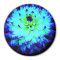 Blue flower magnet