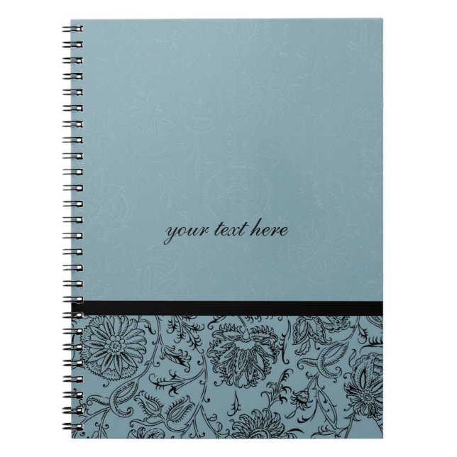 Blue Flower Notebooks (Front)