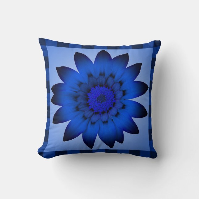 Blue Flower - Pillow (Front)