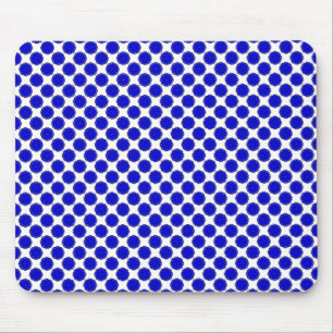 Blue Flower Ribbon by Kenneth Yoncich Mouse Pad