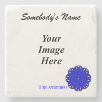Blue Flower Ribbon by Kenneth Yoncich