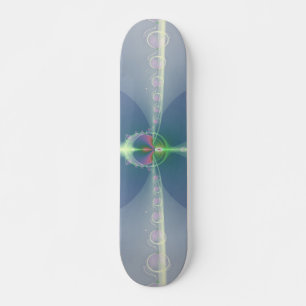 Blue Flower Skateboard