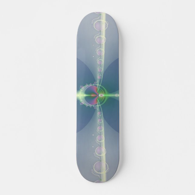 Blue Flower Skateboard (Front)