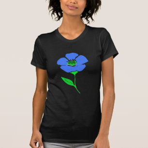 Blue flower T-Shirt