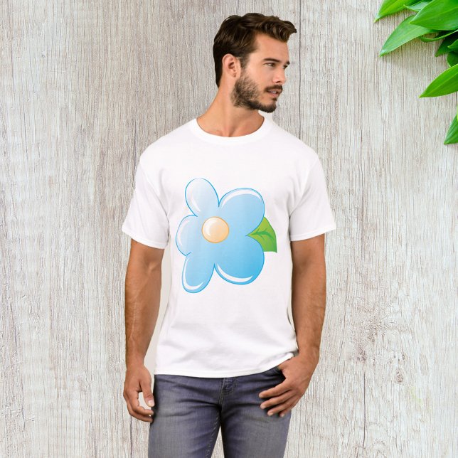 Blue Flower T-Shirt (Creator Uploaded)