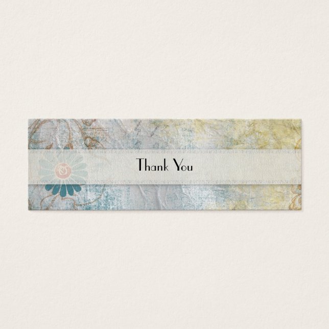 Blue Flower Thank You (Front)