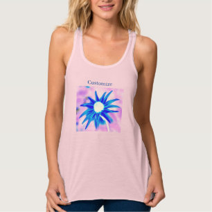 Blue Flower Thunder_Cove Singlet