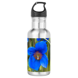 Blue Flower water bottle