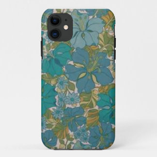 Blue Flowered Phone Case