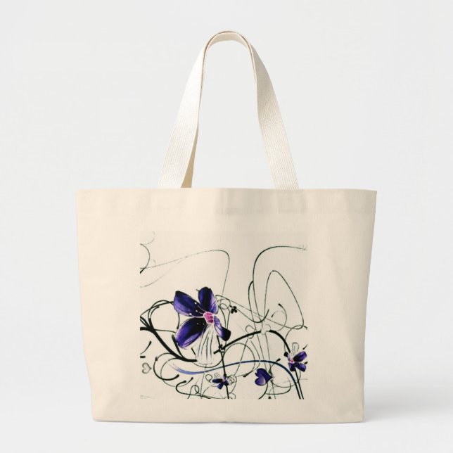 Blue Flowers Bag (Front)