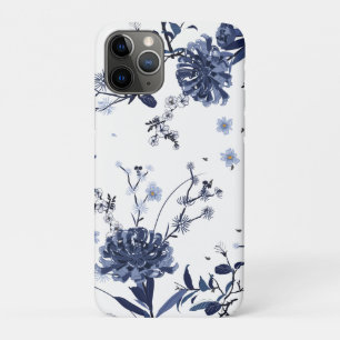 Blue flowers Case-Mate iPhone case