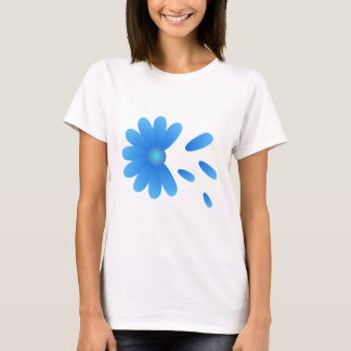 BLUE FLOWERS COMFORTABLE TEES