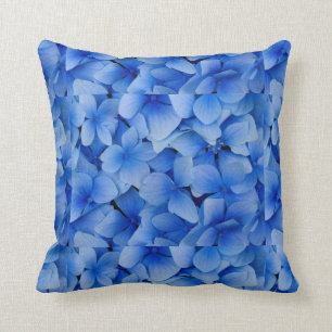 Blue Flowers Cushion