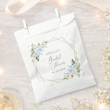 Blue Flowers, White Flowers, Boho, Bridal Shower