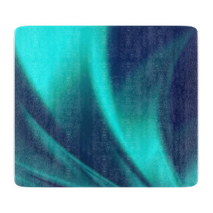 Blue Flush Glass Cutting Board