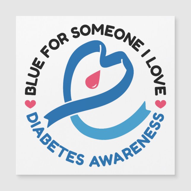Blue for Someone I Love – Diabetes Awareness (Front)